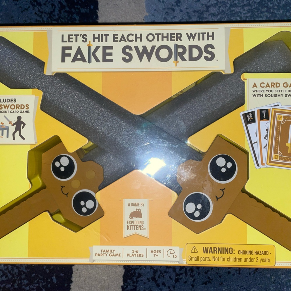Fake Swords Toy Set - Yellow